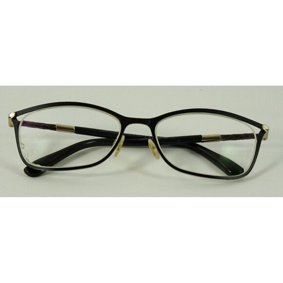 Jimmy Choo Eyeglasses FRAMES ONLY Black Wayfarer 53-17-134 - Picture 2 of 15